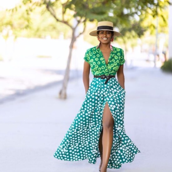 Studio 189 Batik Shirt Dress - Picture 7 of 9